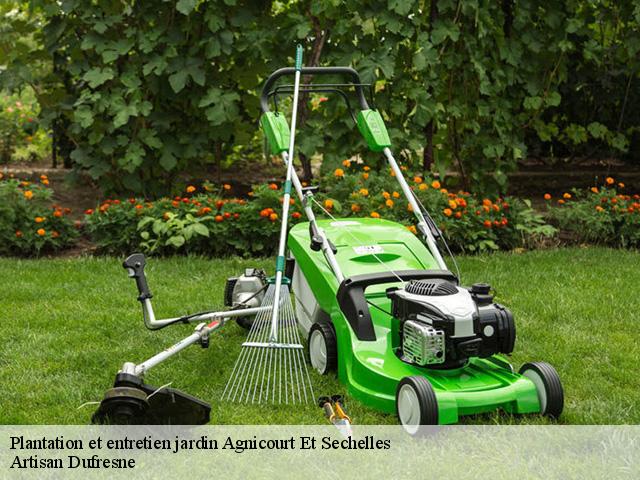 Plantation et entretien jardin  agnicourt-et-sechelles-02340 Artisan Dufresne