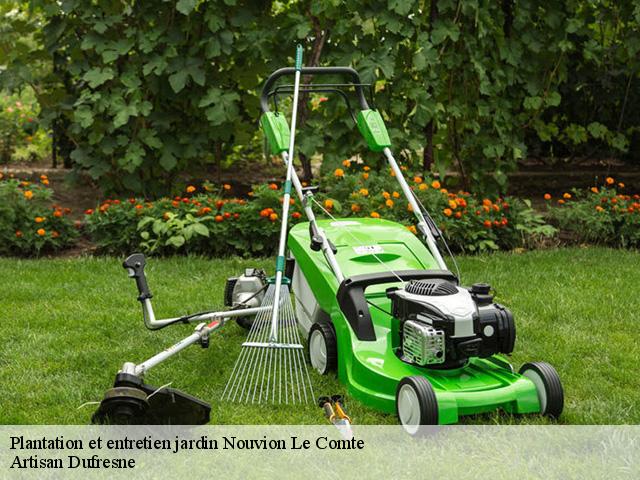Plantation et entretien jardin nouvion-le-comte-02800 Artisan Dufresne