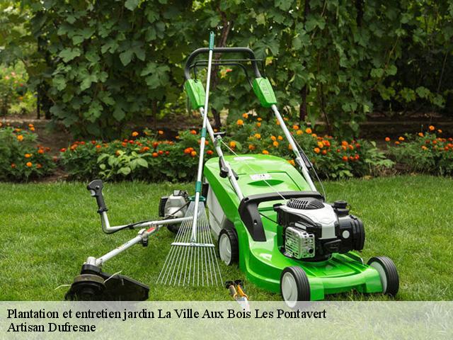 Plantation et entretien jardin la-ville-aux-bois-les-pontavert-02160 Artisan Dufresne