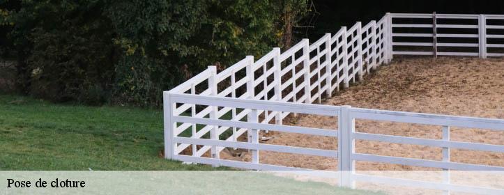 Pose de cloture  02210