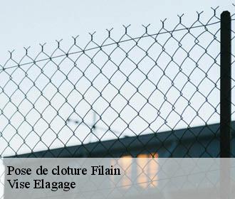 Pose de cloture  filain-02000 Vise Elagage