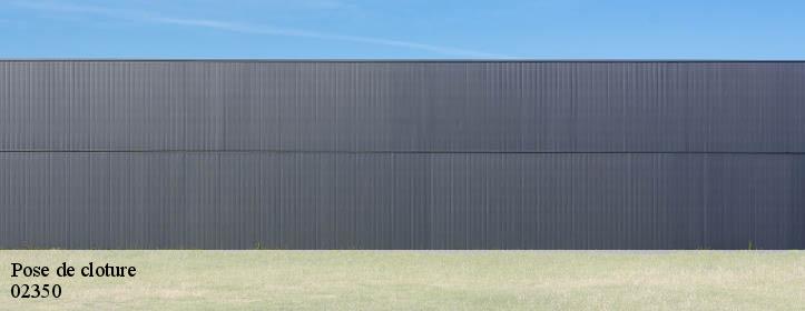 Pose de cloture  02350